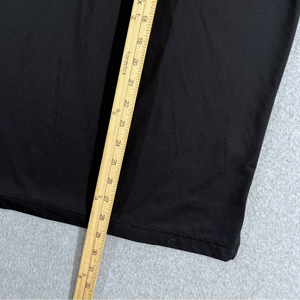 Rhoback Solid Black Mens Performance Polo Short S… - image 9